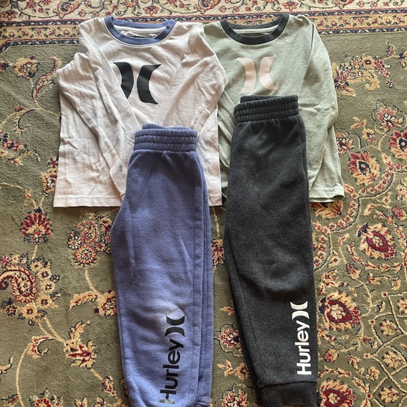 Hurley Other - Boys size 4 Hurley sweat set. Used